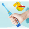 BiSUAN/必爽儿童电动牙刷声波防水卡通宝宝自动电池款软毛u形简洁